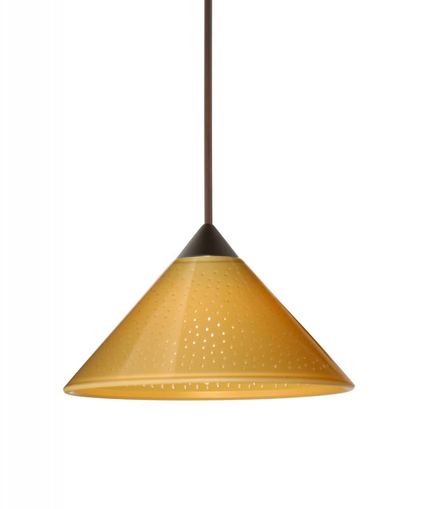 Besa Pendant Kona Bronze Mango Starpoint 1x5W LED