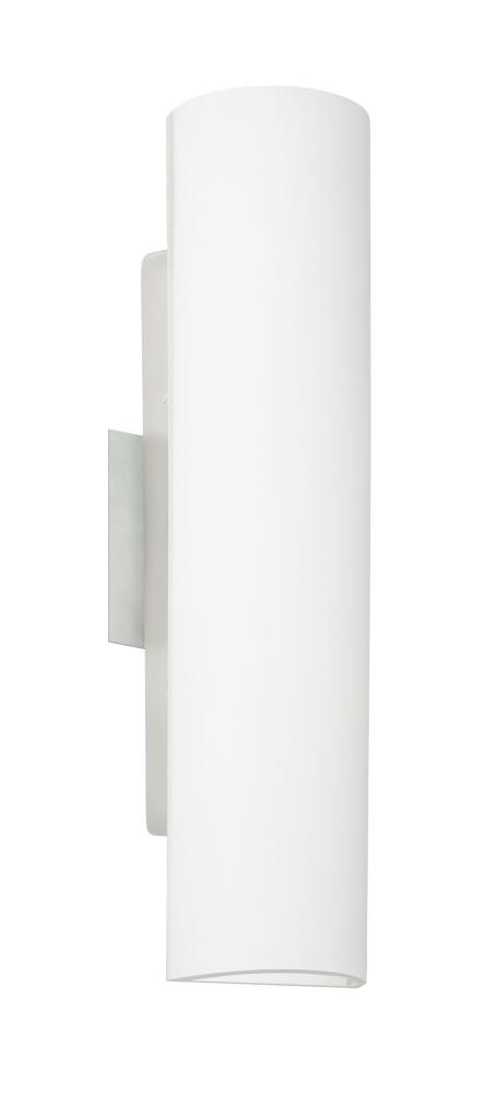 Besa Wall Darci 16 Polished Nickel Opal Matte 1x5W LED