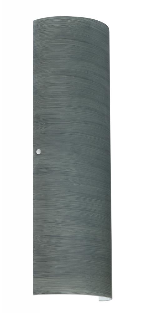 Besa Torre 22 LED Wall Titan Polished Nickel 2x11W LED