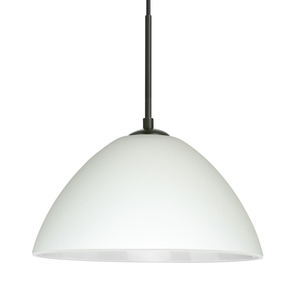 Besa Tessa LED Pendant For Multiport Canopy White Black 1x9W LED