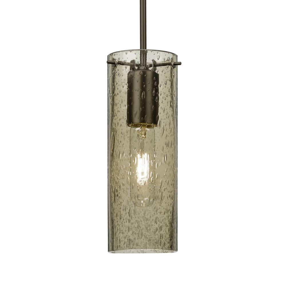 Besa, Juni 10 Pendant For Multiport Canopy, Latte Bubble, Bronze, 1x60W Medium Base,