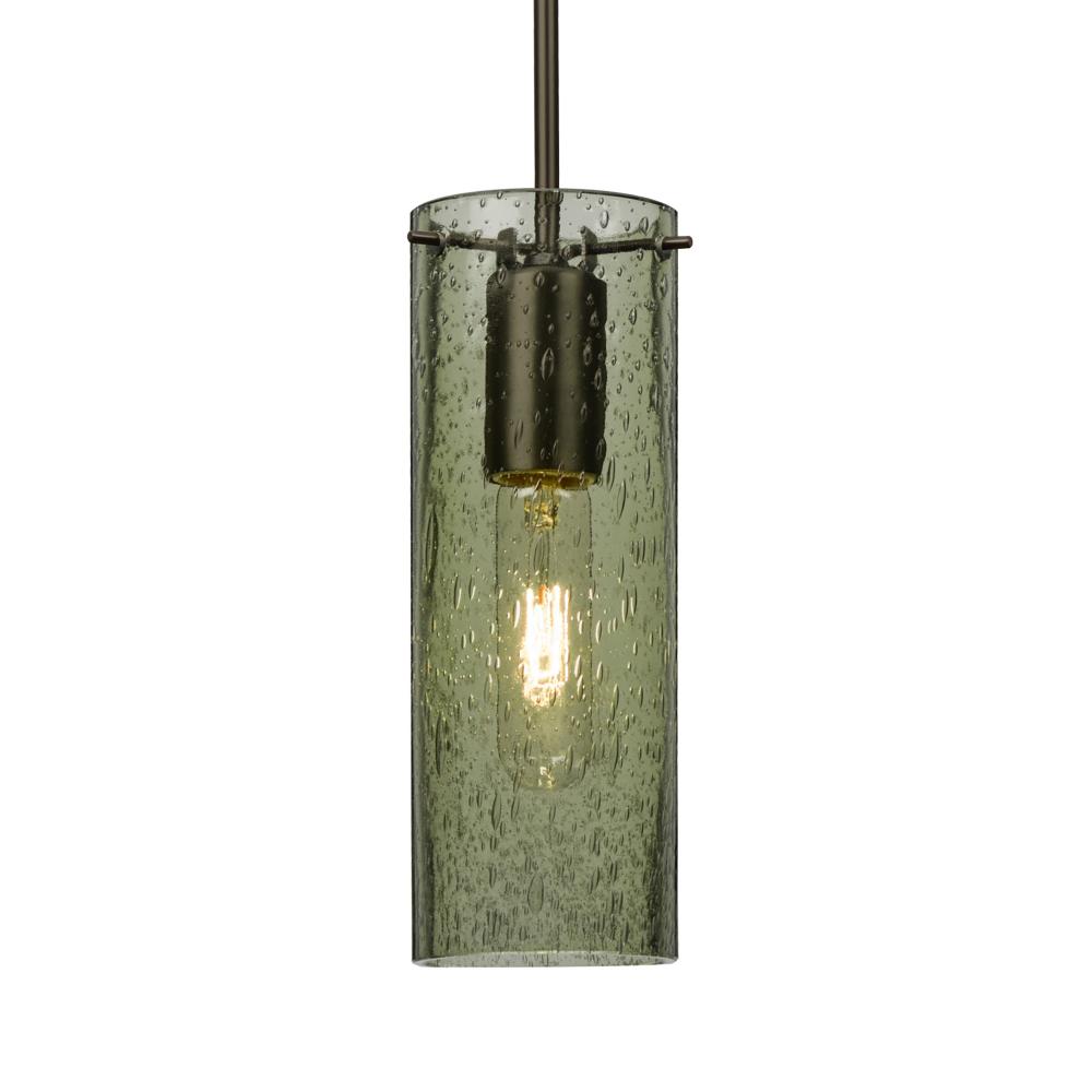 Besa, Juni 10 Pendant For Multiport Canopy, Moss Bubble, Bronze, 1x60W Medium Base, 1