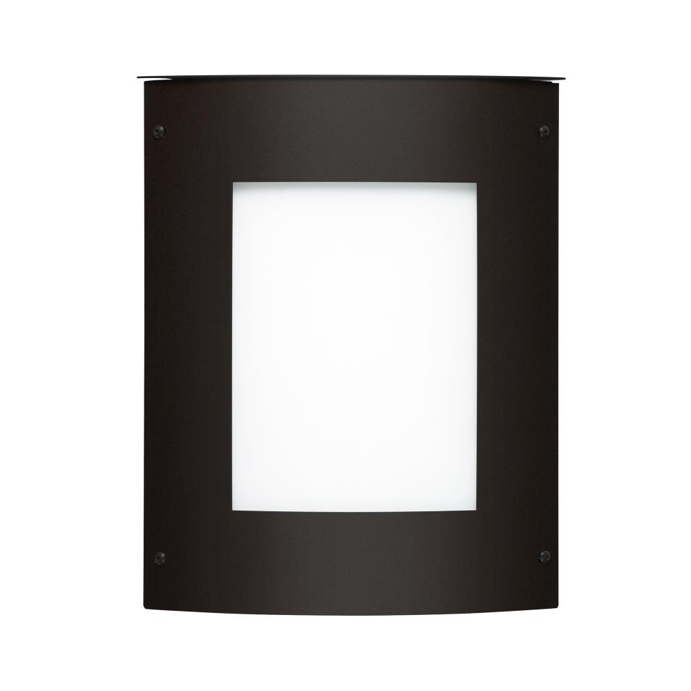 Besa Outdoor Moto 13 Square Black White Acrylic 2x60W E12