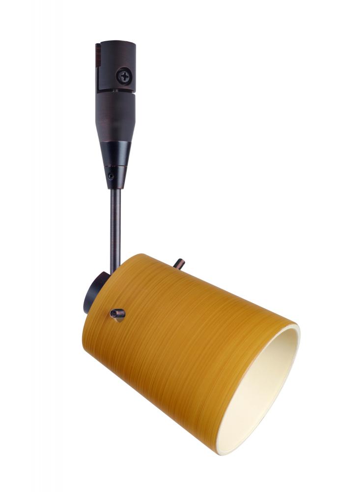 Besa Spotlight With 18&#34; Stem Tammi 3 Bronze Oak 1x50W Halogen Mr16