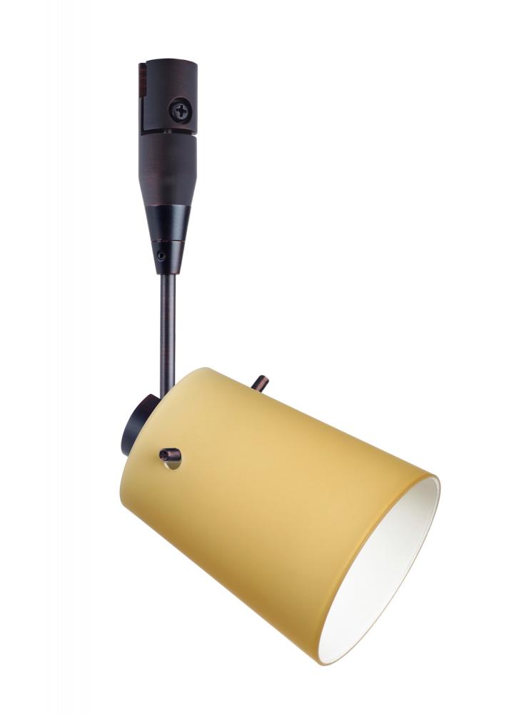 Besa Spotlight With 18&#34; Stem Tammi 3 Bronze Vanilla Matte 1x50W Halogen Mr16