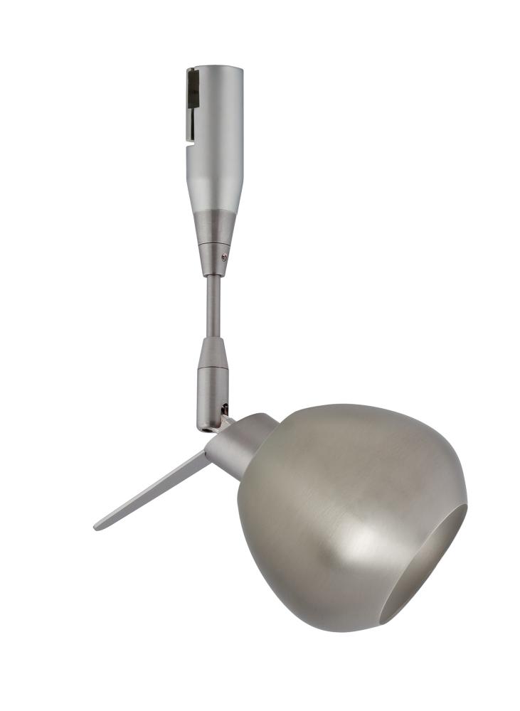 Besa Mojo Spotlight With 18&#34; Stem Metal Satin Nickel 1x50W Halogen Mr16