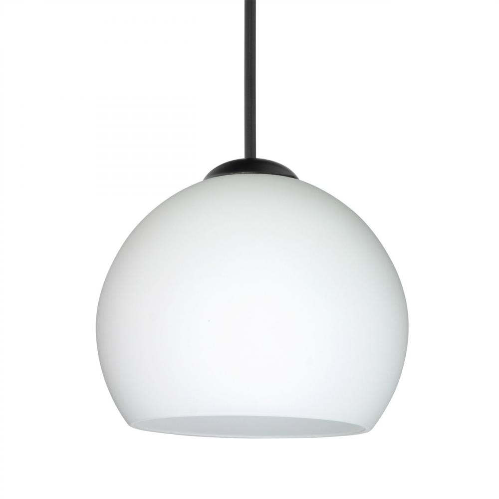 Besa Pendant Palla 5, Black Finish, Opal Matte 1x5W LED