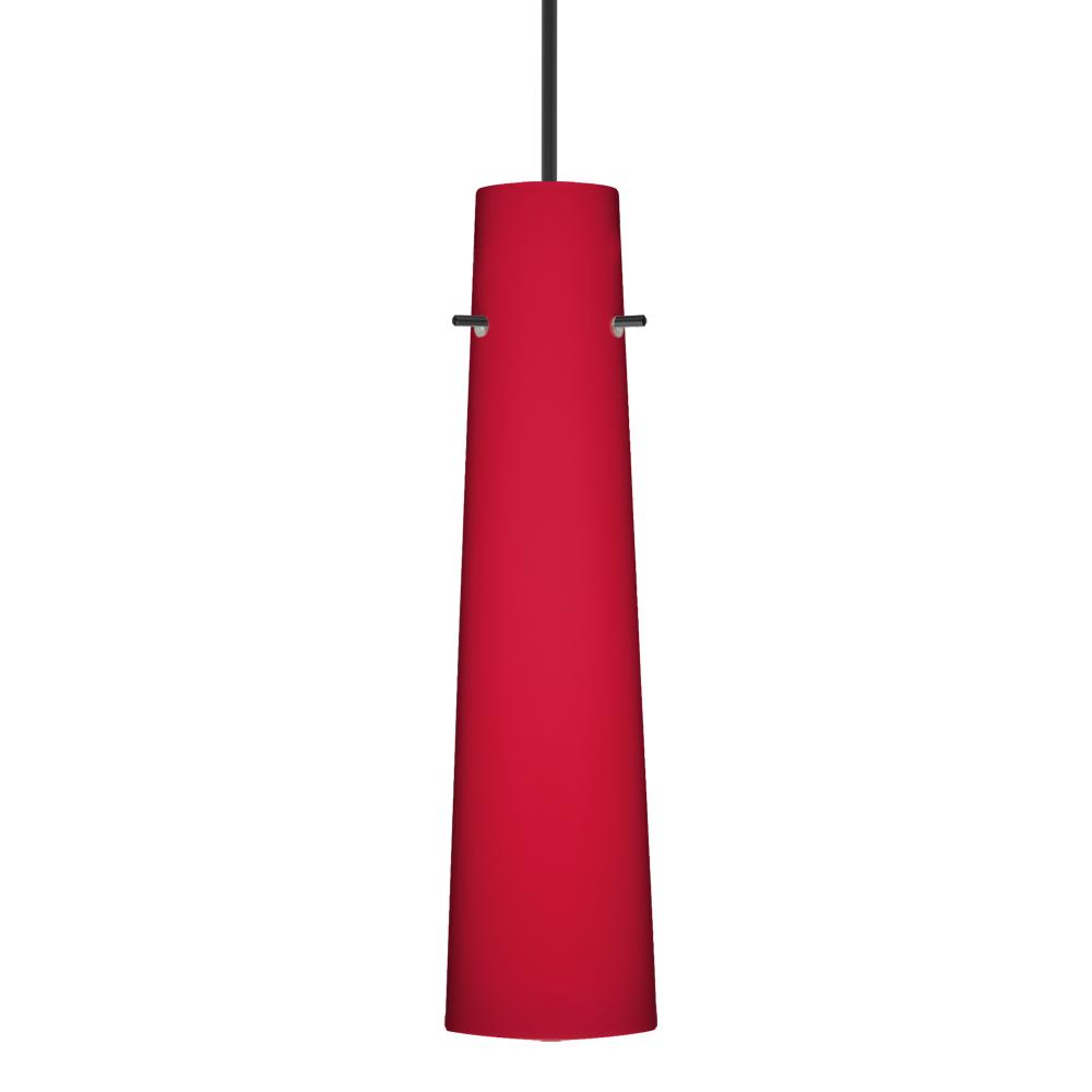 Besa Camino Pendant Black Ruby Matte 1x50W Halogen, 0-10V Dimming