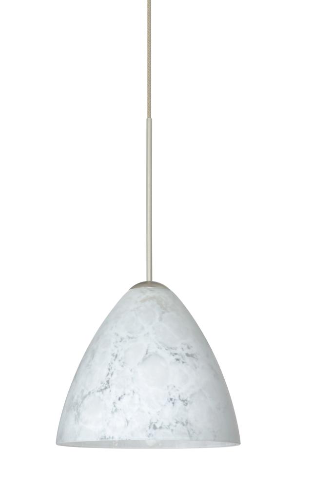 Besa Pendant For Multport Canopy Mia Satin Nickel Carrera 1x50W Halogen