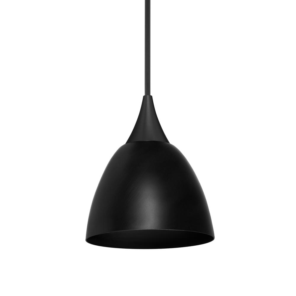 Besa, Divi Cord Pendant for Multiport Canopy, Metal Black, Black Finish, 1x50W MAX GY6.35 Base