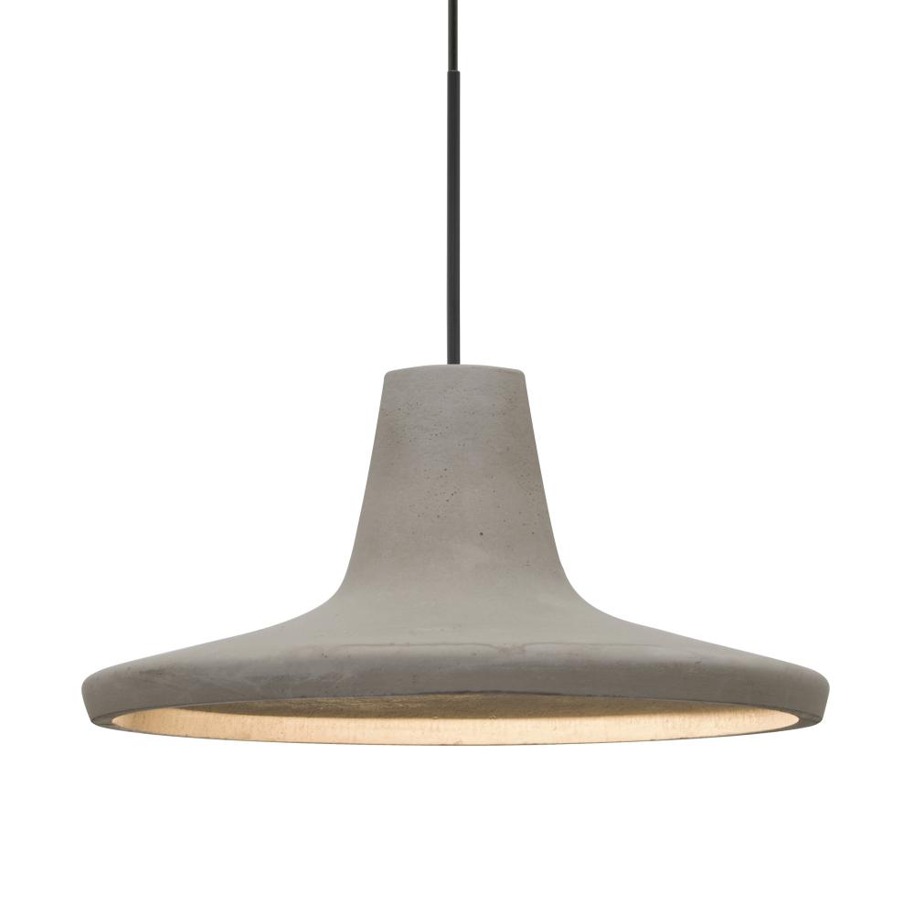 Besa Modus Pendant For Multiport Canopy, Tan, Black Finish, 1x9W LED