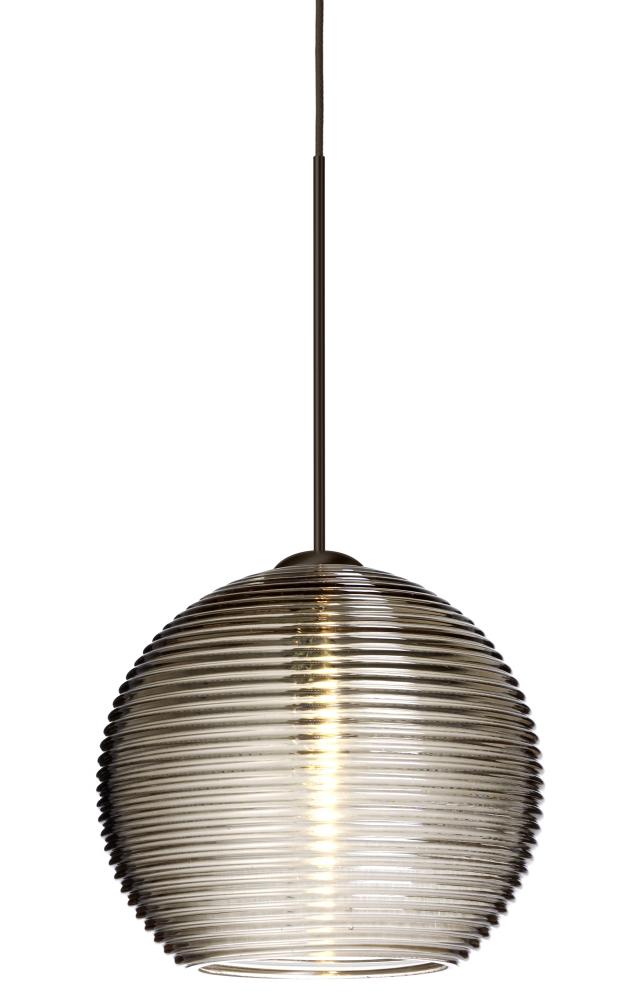 Besa Pendant For Multiport Canopy Kristall 6 Bronze Smoke 1x5W LED