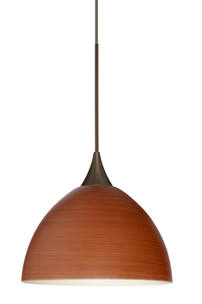 Besa Pendant For Multiport Canopy Brella Bronze Cherry 1x5W LED