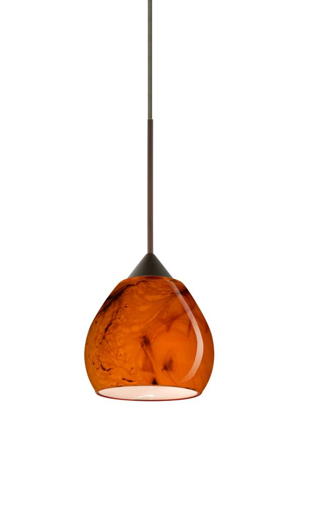 Besa Pendant For Multiport Canopy Tay Tay Bronze Habanero 1x5W LED