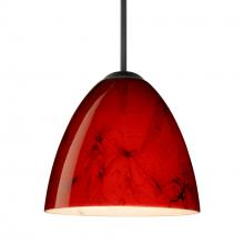 Besa Lighting 1JC-4470MA-LED-BK - Besa Vila LED Pendant Magma Black 1x9W LED