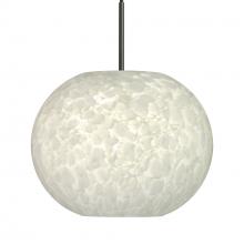 Besa Lighting 1JC-477619-BK - Besa Pendant Luna Black Carrera 1x100W MAX E26 Base