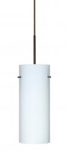 Besa Lighting 1JT-412307-BR - Besa Stilo 10 Pendant Bronze Opal Matte 1x100W Medium Base