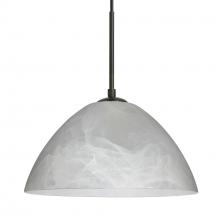 Besa Lighting 1JT-420152-LED-BK - Besa Tessa LED Pendant Marble Black 1x9W LED