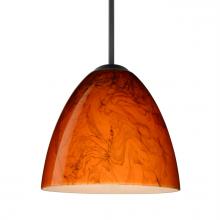 Besa Lighting 1JT-4470HB-LED-BK - Besa Vila LED Pendant Habanero Black 1x9W LED