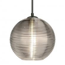 Besa Lighting 1JT-461602-BK - Besa Kristall 8 Pendant Black Smoke 1x75W MAX E26 Base