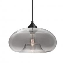 Besa Lighting 1JT-BANASM-BK - Besa Pendant Bana Black Smoke 1x60W MAX E26 Base