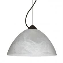 Besa Lighting 1KX-420152-BK - Besa Tessa Cable Pendant Marble Black 1x75W MAX E26 Base