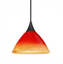 Besa Lighting 1XT-1743SL-BK - Besa Pendant Domi, Black Finish, Solare 1x50W MAX GY6.35 Base