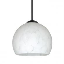 Besa Lighting 1XT-565819-BK - Besa Pendant Palla 5, Black Finish, Carrera 1x50W MAX GY6.35 Base