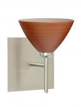 BESA DOMI MINI SCONCE WITH SQUARE CANOPY