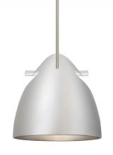 Besa Lighting 1TT-TUNE-LED-SN - Besa Tune Pendant, Satin Nickel Finish, 1x9W LED