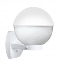 Besa Lighting 307807-WALL - Costaluz 3078 Series Wall White 1x75W A19