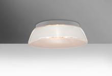 Besa Lighting 9664WHC - Besa, Pica 11 Ceiling, White Sand, 1x60W Medium Base