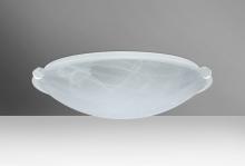 Besa Lighting 968152-LED-WH - Besa Ceiling Trio 16 White Marble 2x11W LED