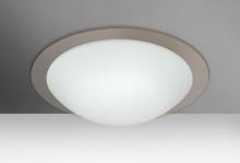 Besa Lighting 977102C - Besa Ceiling Ring 15 White/Transparent Smoke 2x60W Medium Base