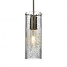 Besa Lighting J-JUNI10CL-BR-L - Besa, Juni 10 Pendant For Multiport Canopy, Clear Bubble, Bronze, 1x60W Medium Base,