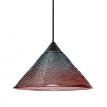 Besa Lighting RXP-117691-LED-BK - Besa Pendant Kona, Black Finish, Bi-Color 1x5W LED