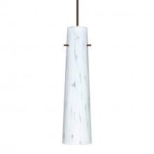 Besa Lighting RXP-567419-BR-277-DIM010 - Besa Camino Pendant Bronze Carrera 1x50W Halogen, 277V, 0-10V Dimming