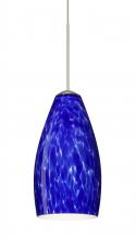 Besa Lighting RXP-719886-LED-SN - Besa Pendant Karli Satin Nickel Blue Cloud 1x5W LED