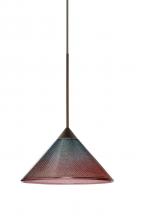 Besa Lighting X-117691-LED-BR - Besa Pendant For Multiport Canopy Kona Bronze Bi-Color 1x5W LED