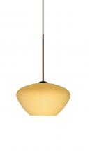 Besa Lighting X-5410VM-LED-BR - Besa Pendant For Multiport Canopy Peri Bronze Vanilla Matte 1x5W LED