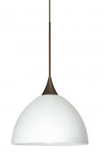 Besa Lighting XP-467907-BR - Besa Pendant Brella Bronze White 1x50W Halogen