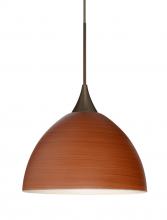 Besa Lighting XP-4679CH-LED-BR-L - Besa Pendant Brella Bronze Cherry 1x5W LED, 15Ft. Cord