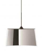 Besa Lighting XP-6773MR-BR - Besa Groove Pendant Mirror Bronze 1x50W Halogen