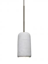 Besa Lighting X-GLIDENA-LED-BR - Besa Glide Cord Pendant For Multiport Canopy, Natural, Bronze Finish, 1x2W LED