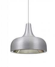 Besa Lighting X-PERSIA-LED-SN - Besa, Persia Cord Pendant For Multiport Canopy, Satin Nickel Finish, 1x9W LED