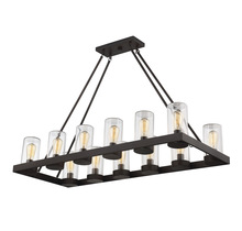 Savoy House 1-1131-12-13 - Inman 12-light Outdoor Linear Chandelier In English Bronze