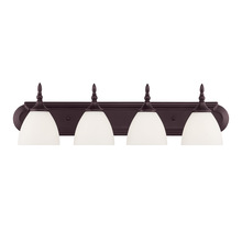 Savoy House 8-1007-4-13 - Herndon 4-Light Bathroom Vanity Light in English Bronze