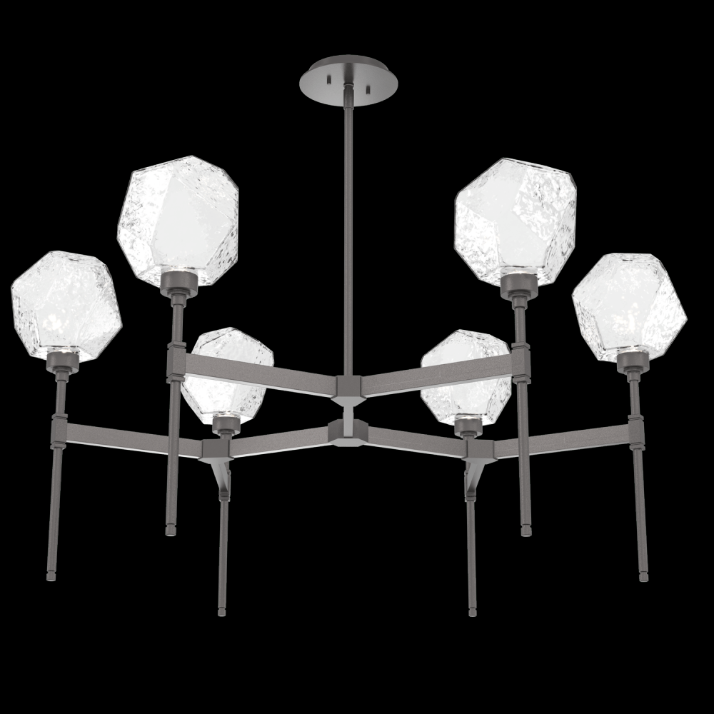 Gem Round Chandelier-39-Graphite