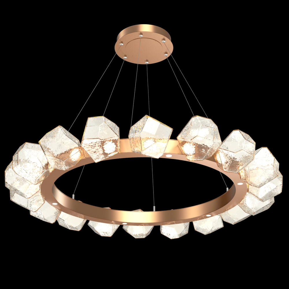 Gem Radial Ring - 48&#34; -Novel Brass