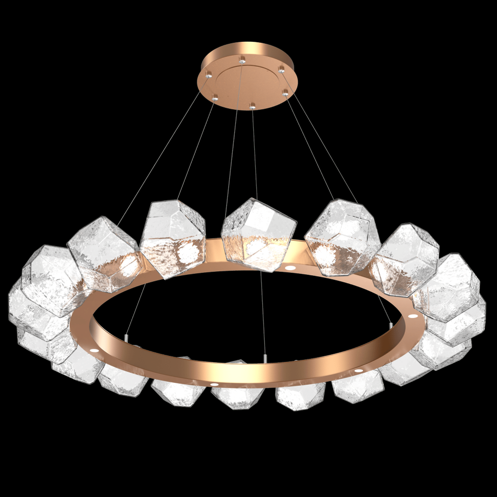 Gem Radial Ring - 48&#34; -Novel Brass